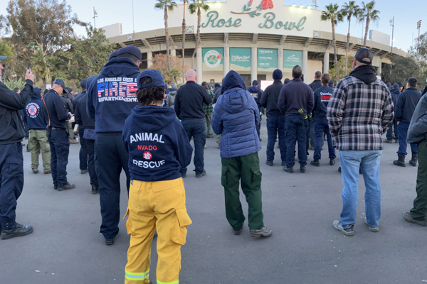 NVADG Animal Rescue person hearing Fire Briefing